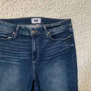 {paige} hoxton crop jeans